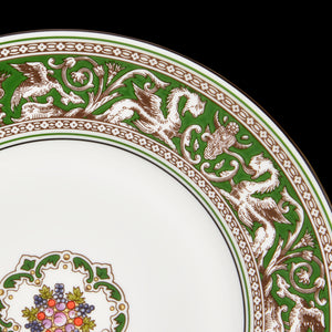 Florentine Verde Plate 8.1"