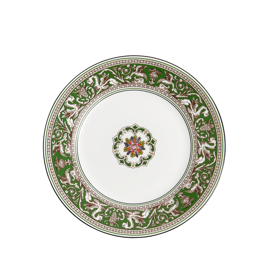 Florentine Verde Plate 8.1"