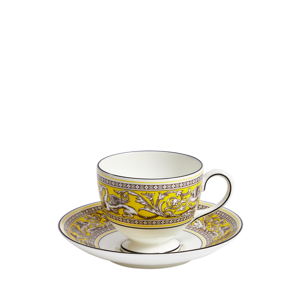 Florentine Citron Teacup Saucer