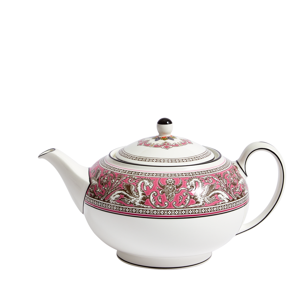 Florentine Fuchsia Teapot