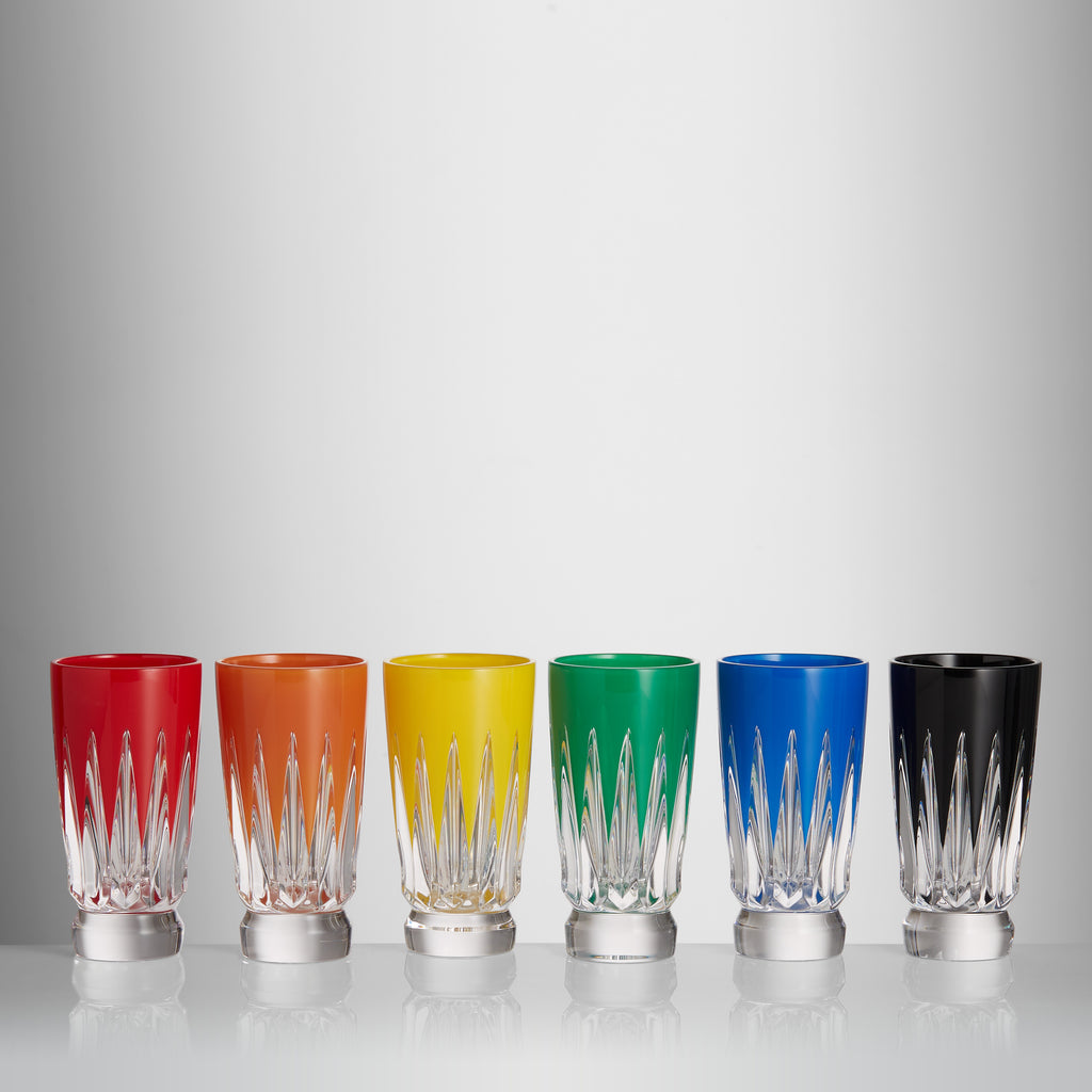 New Year Shot Glasses Firework Mixed, Set of 6