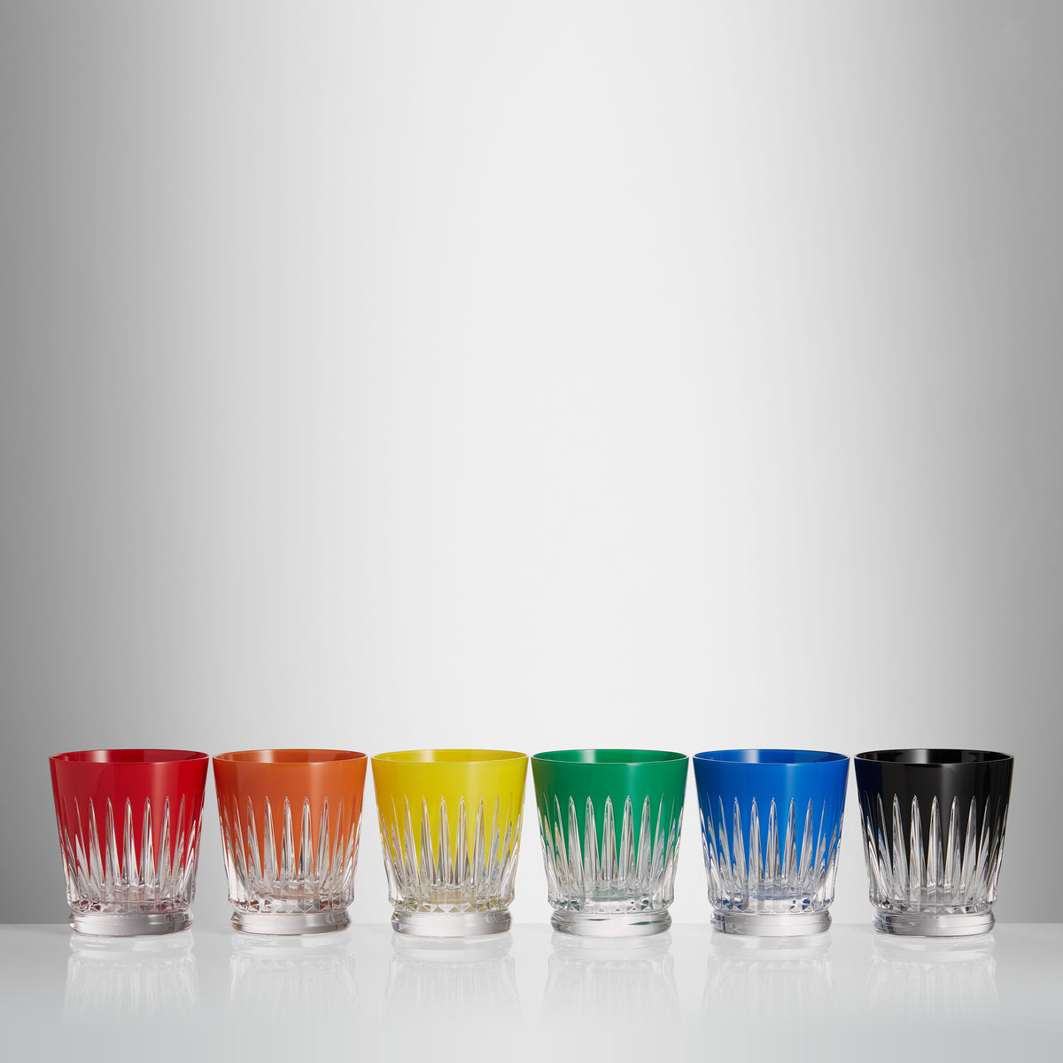 New Year Tumblers Firework Mixed, Set of 6