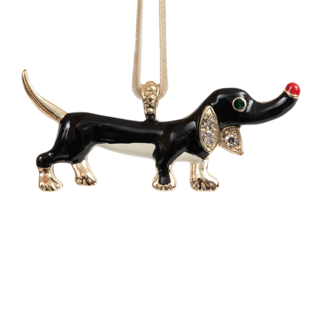 Sausage Dog Hanging Ornament