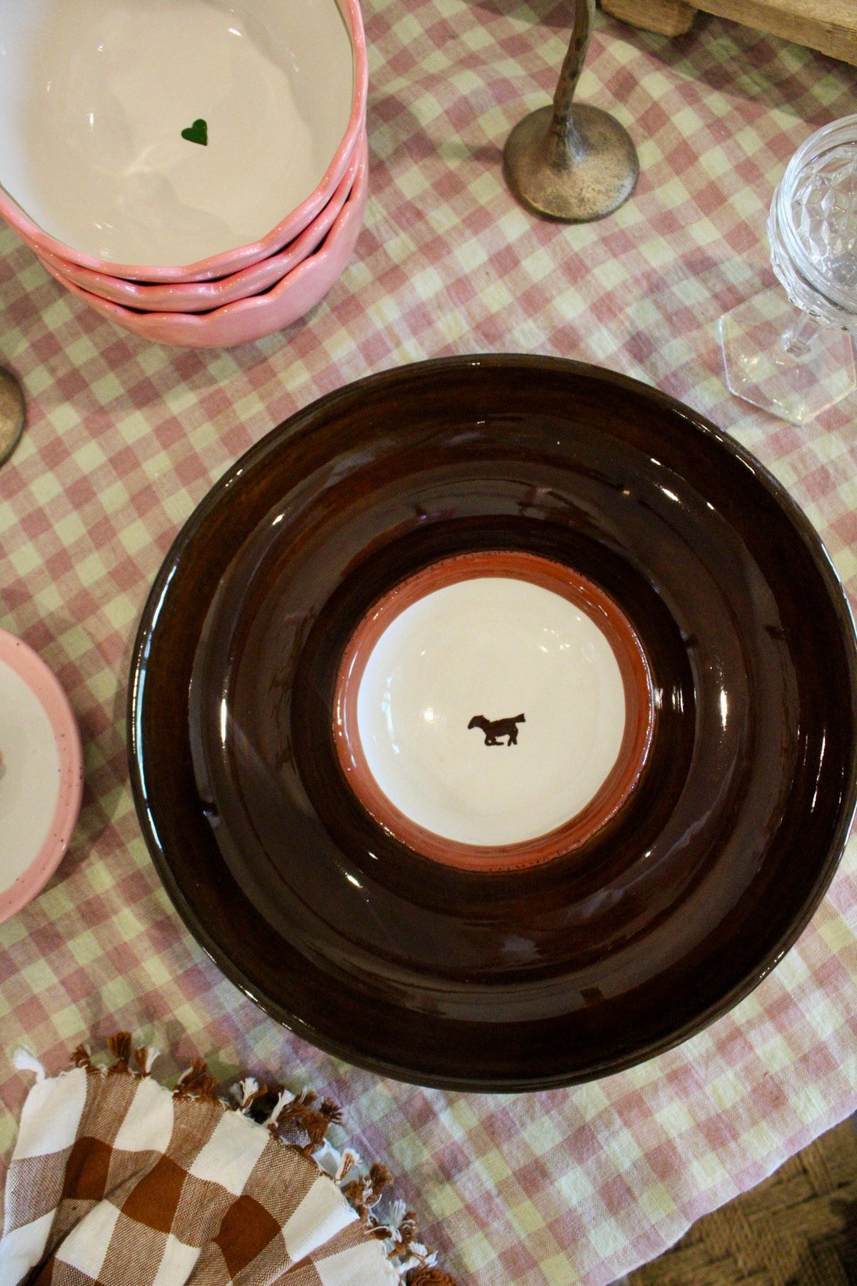 Horse Girl Chip and Dip Platter