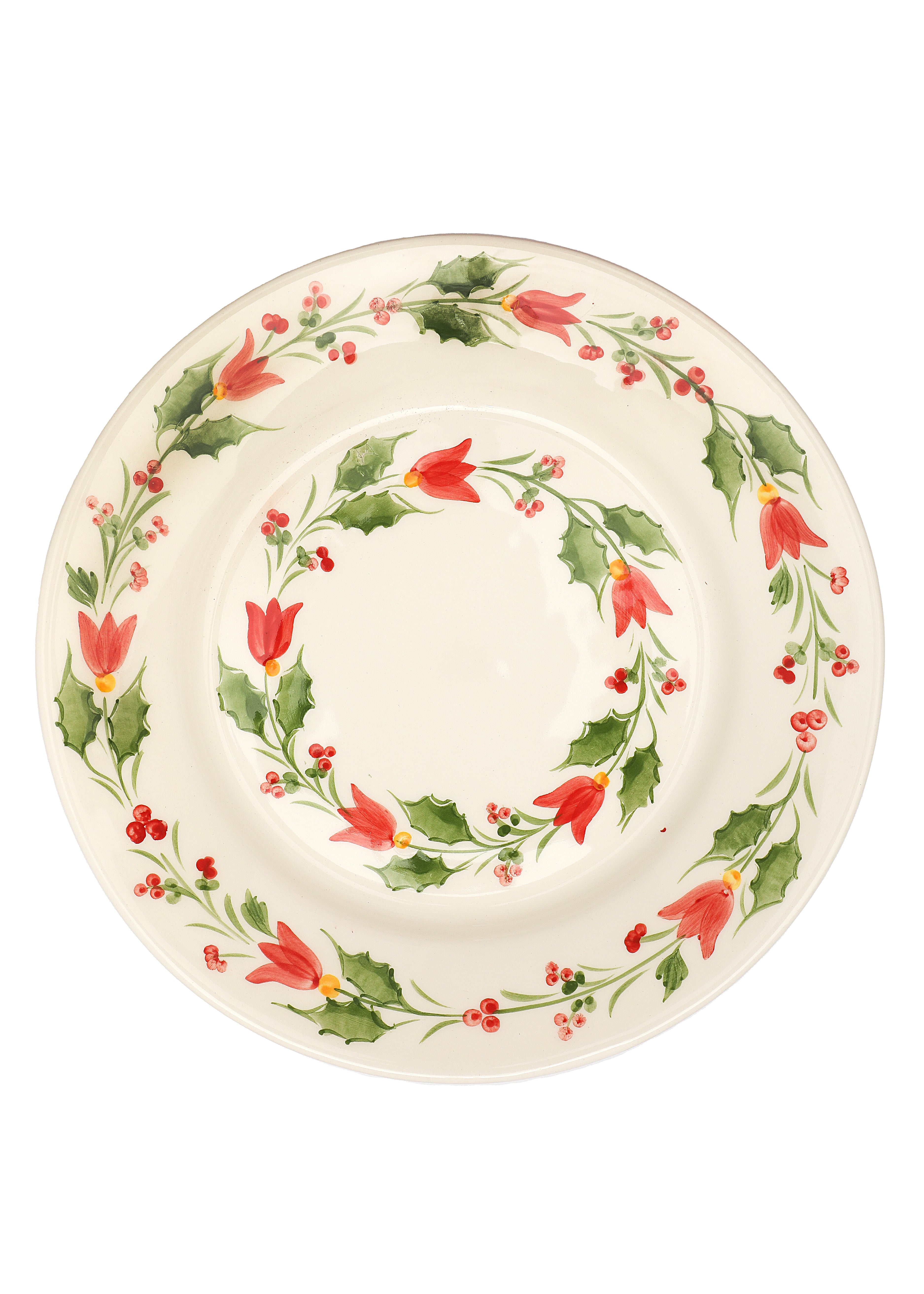 Carolina Irving x OTM Holly Dinner Plate