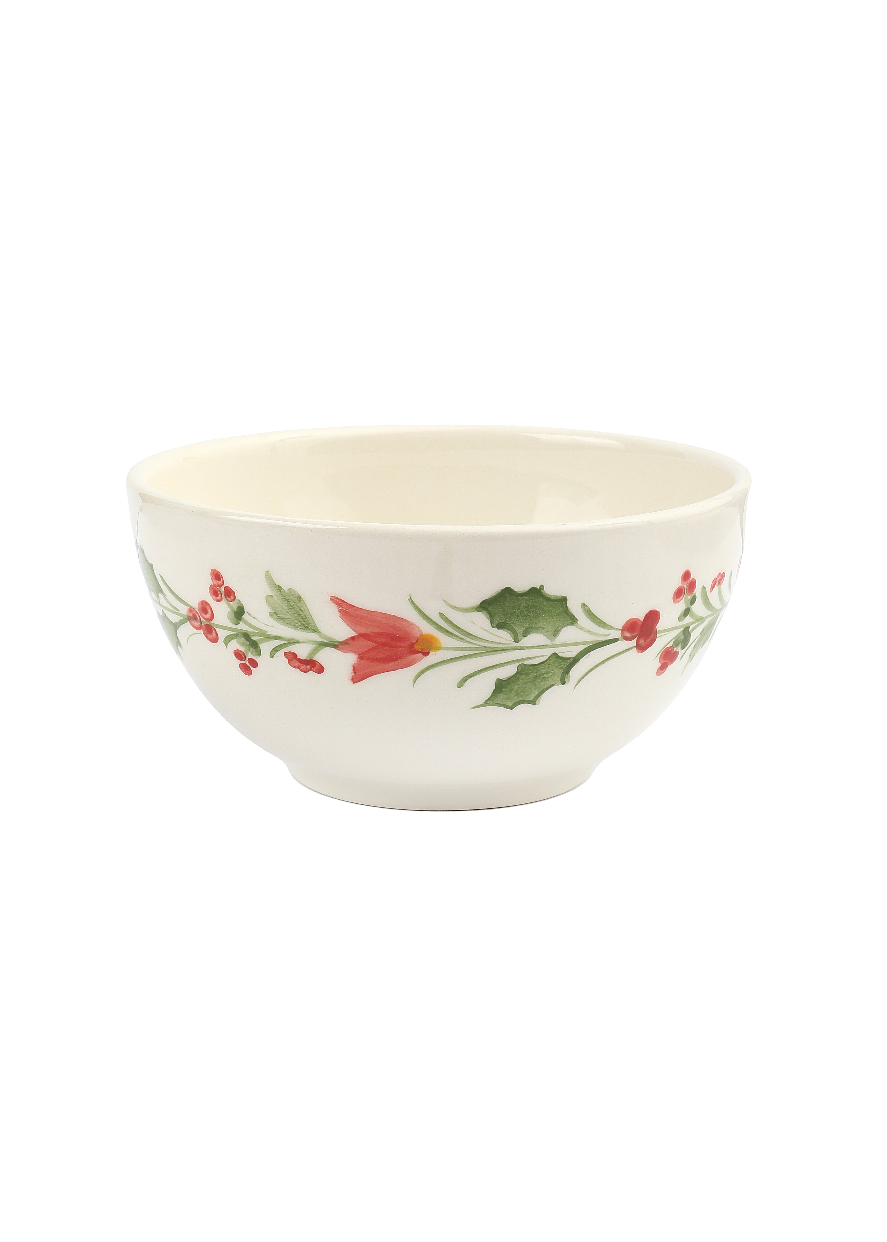 Carolina Irving x OTM Holly Cereal Bowl