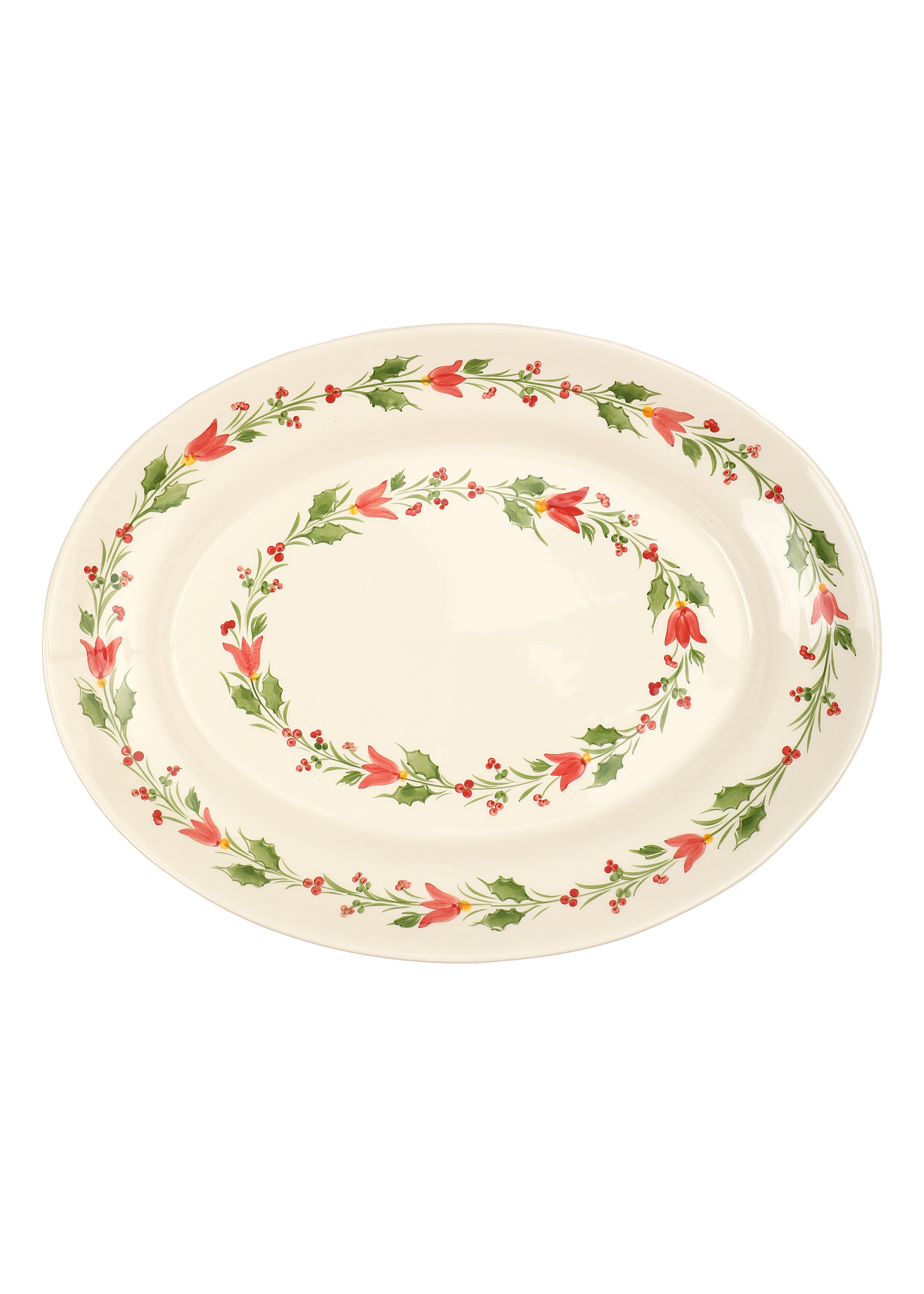 Carolina Irving x OTM Holly Oval Platter