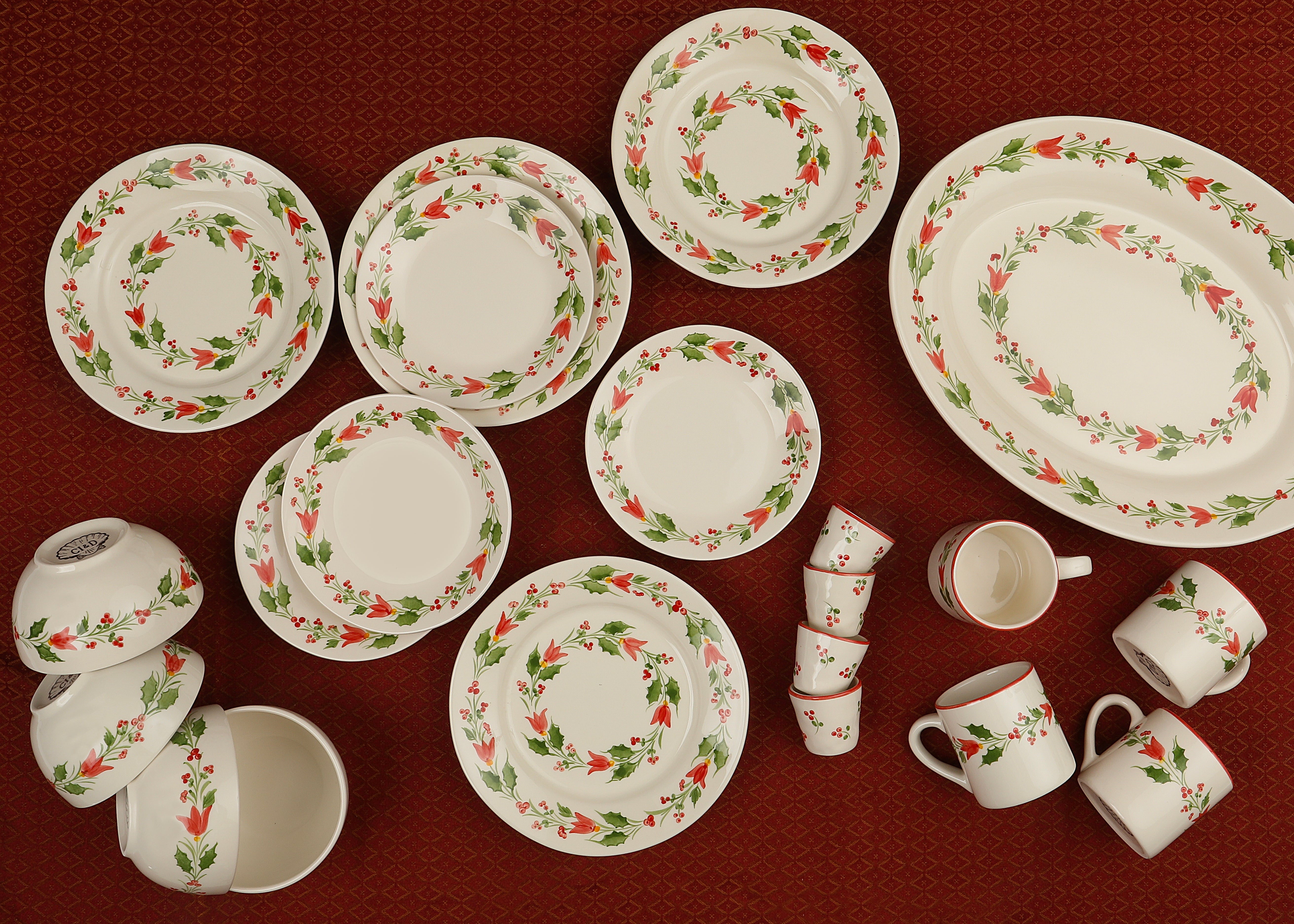 Carolina Irving x OTM Holly Espresso Cup, Set of 4