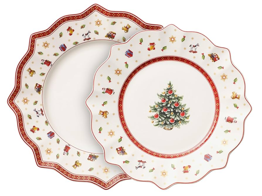 Toys Delight Set of Plates, 8-Piece in Multi