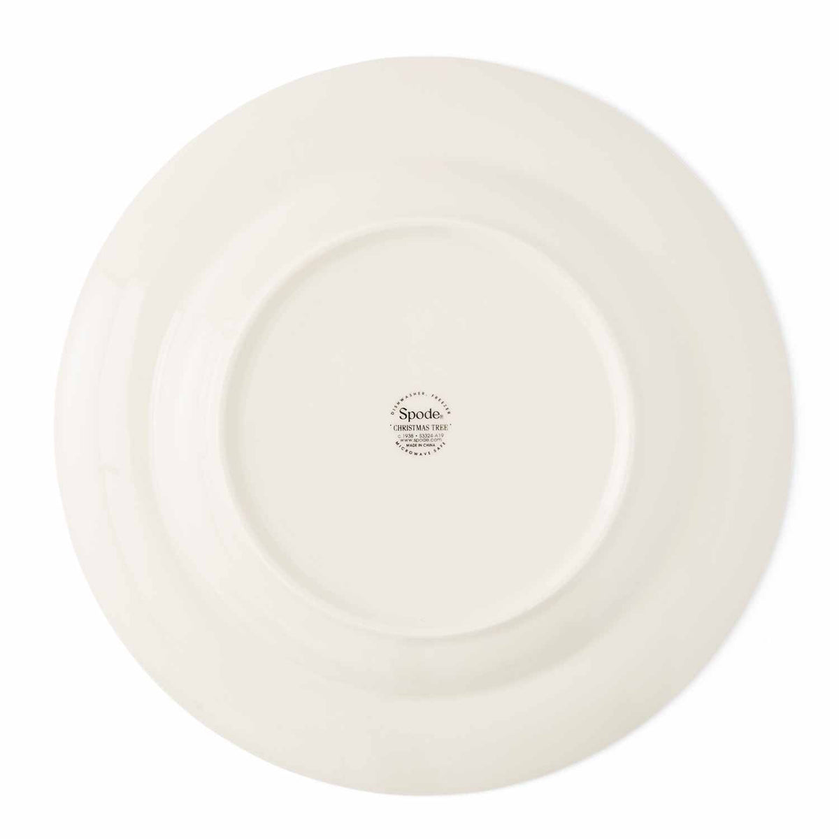 Christmas Tree 10.5" Dinner Plates, Set of 4 with Gift Box