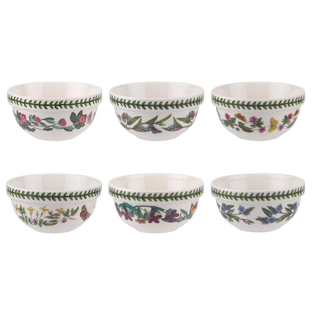 Botanic Garden 5.5" Stacking Bowls, Set of 6