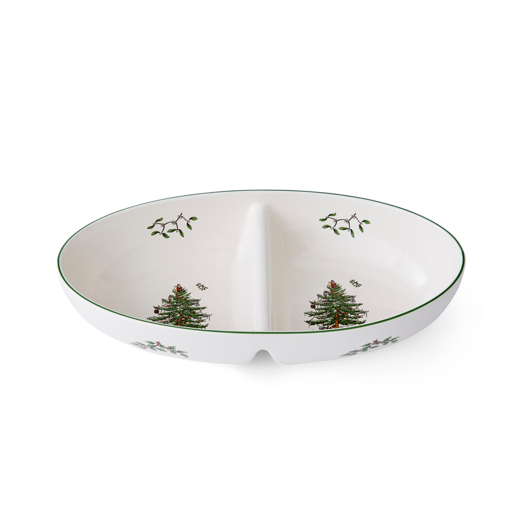 Christmas Tree 9" Traditional Divided Server