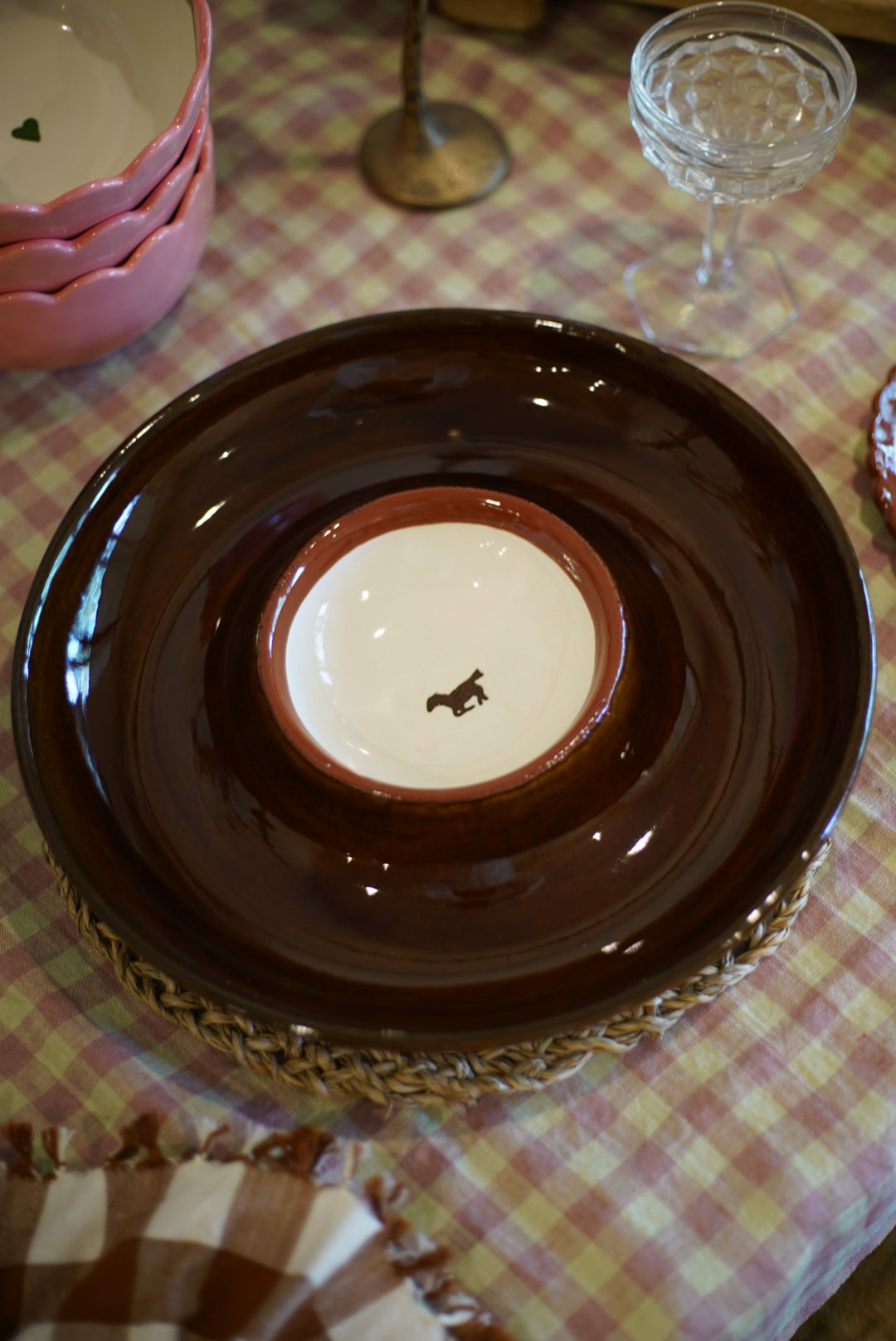 Horse Girl Chip and Dip Platter