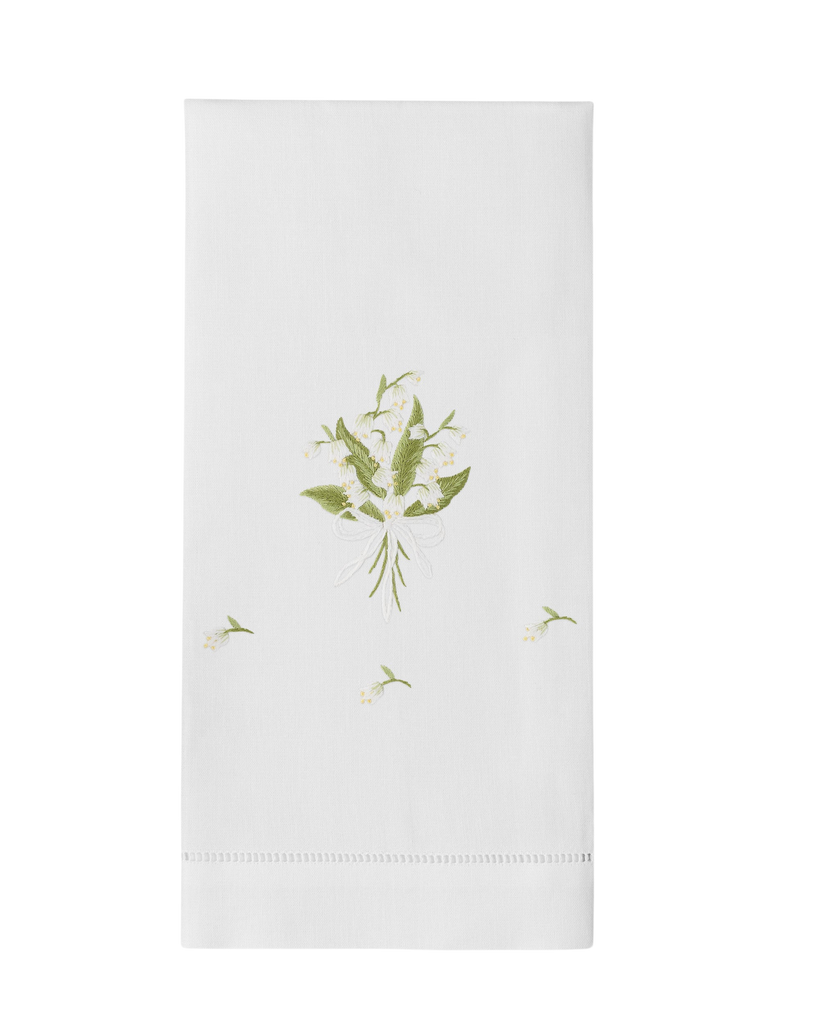 Lily of the Valley Hand Towel