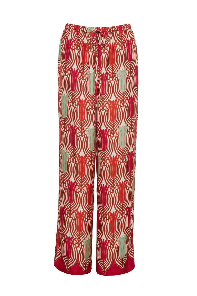 Girona Pants in Lana Egret