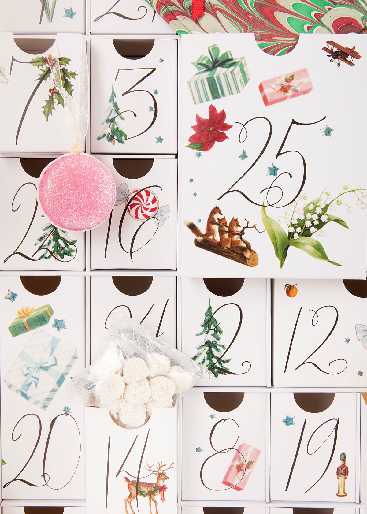 Stephanie Fishwick for Over The Moon Holiday House Advent Calendar