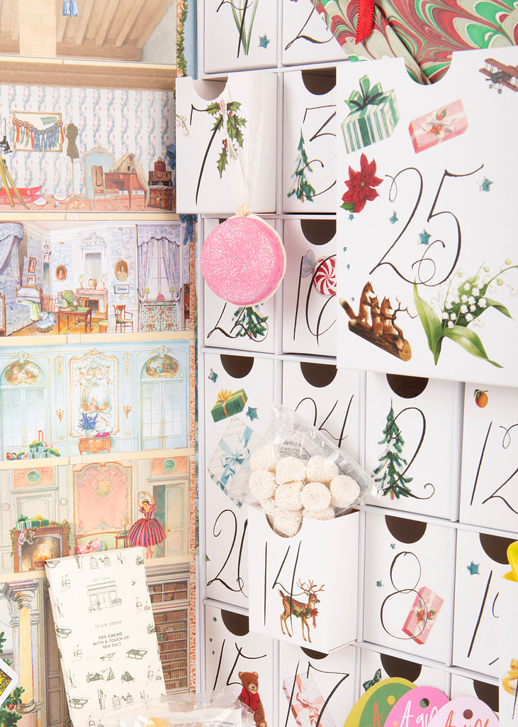 Stephanie Fishwick for Over The Moon Holiday House Advent Calendar
