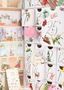 Stephanie Fishwick for Over The Moon Holiday House Advent Calendar