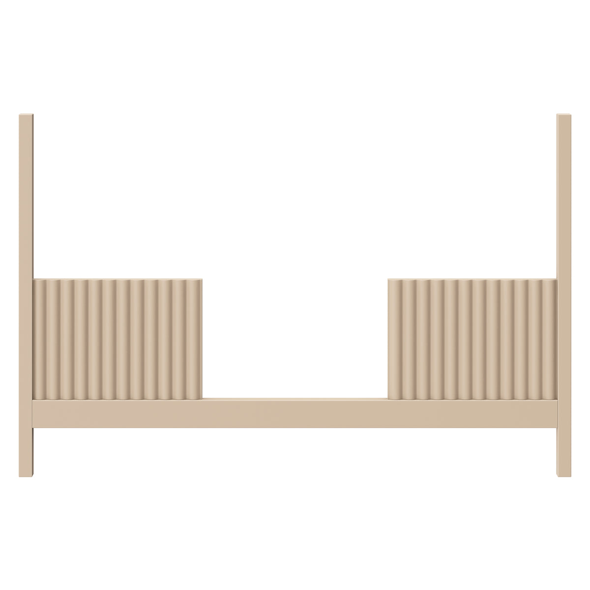 Toddler Bed Conversion Kit for Moab 3-in-1 Convertible Crib in Taupe