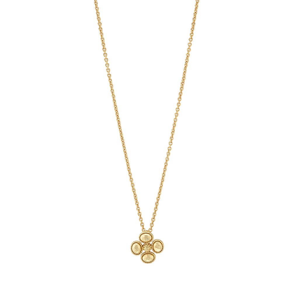 Berry Clover Station Necklace