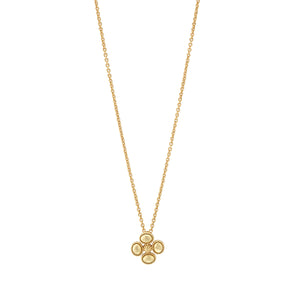 Berry Clover Station Necklace