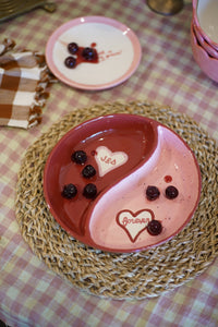 Hand-painted Custom Yin-Yang Aperitivo Bowl