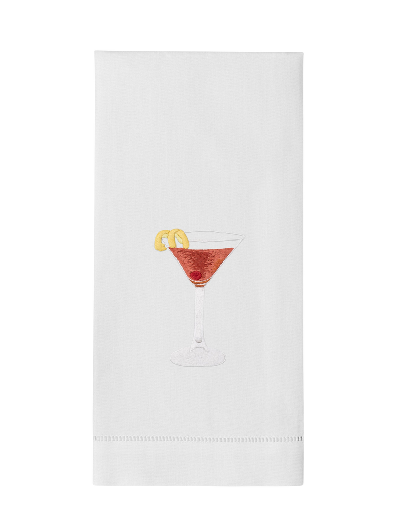 Manhattan Cocktail Hand Towel