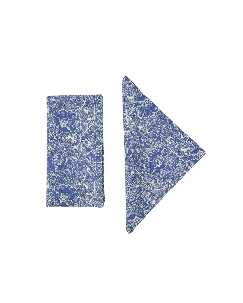 Toscana Blue Napkins, Set of 4
