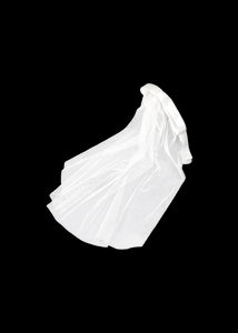 Gretta Bow Voilette in Cream