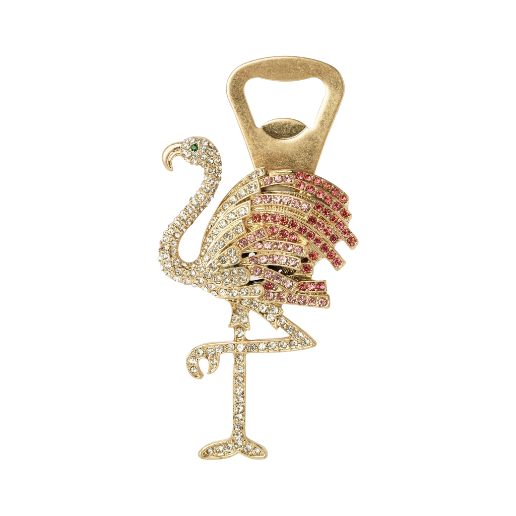 Flamingo Bottle Opener in Pink