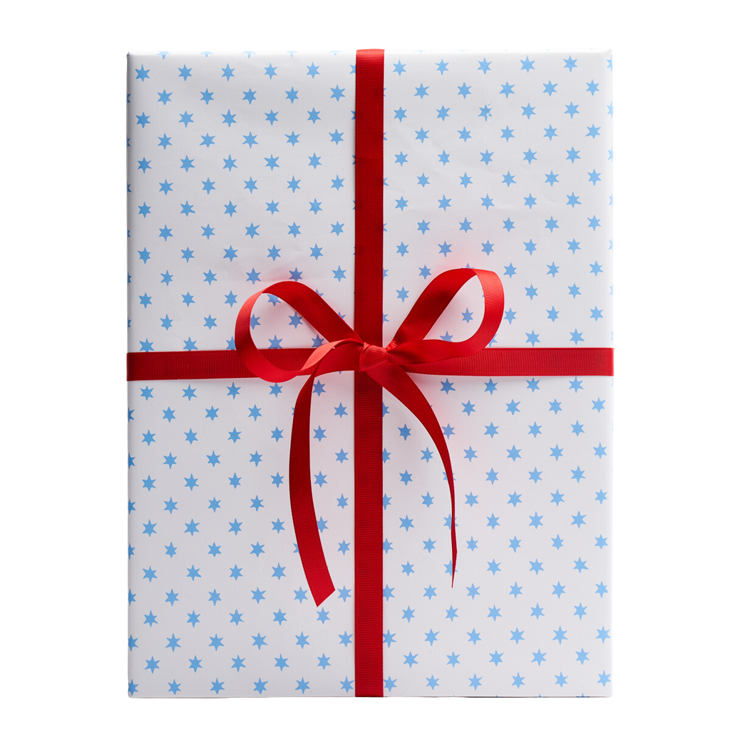 Astral Wrapping Paper In Blue