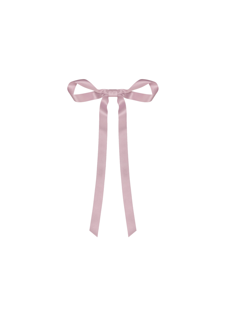 Gretta Bow Barrette in Lilac