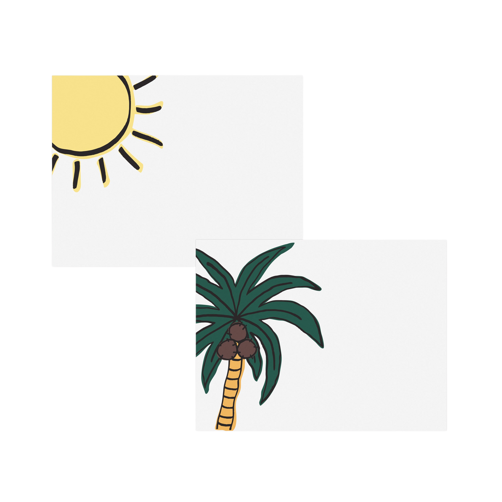 Tropical Place Cards, Set of 24