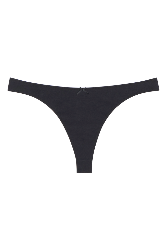 Pima Stretch Cotton Thong