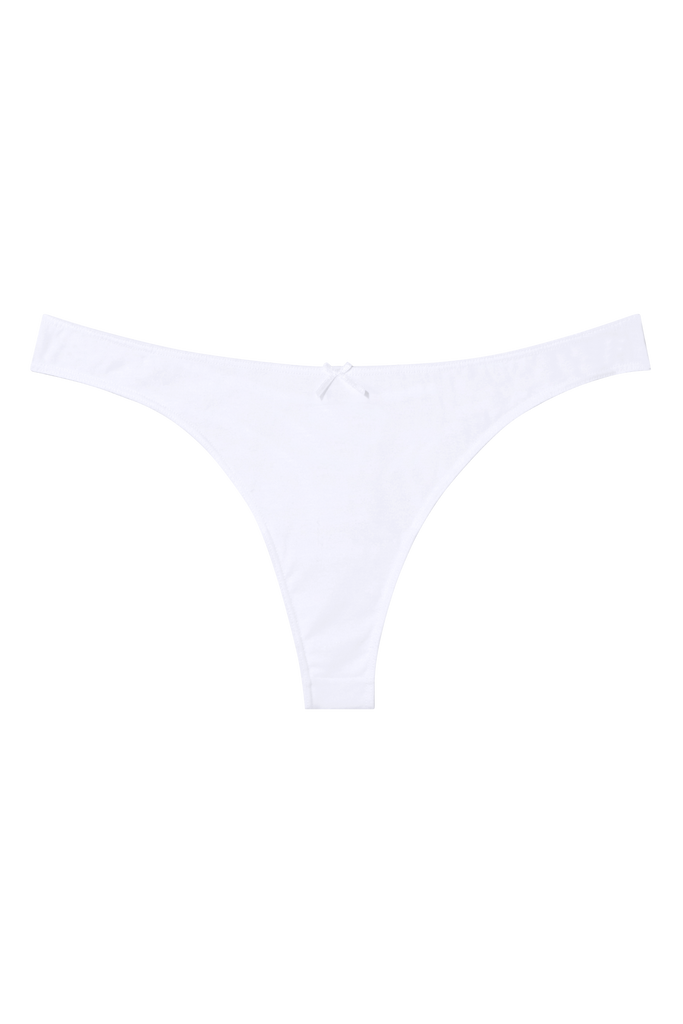 Pima Stretch Cotton Thong