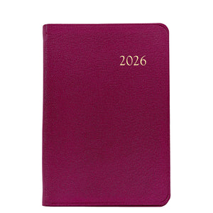 2026 Goatskin Leather Daily Journal