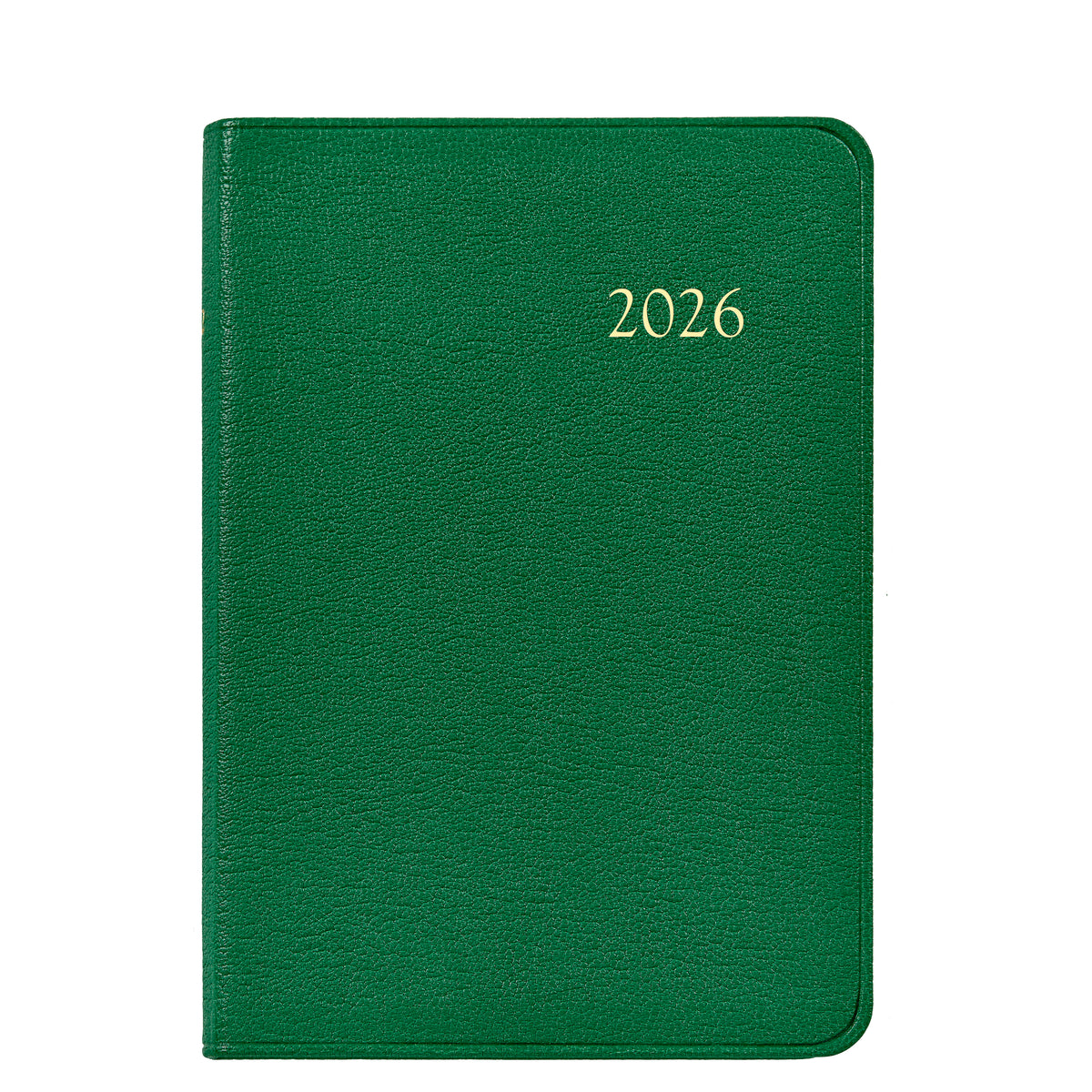 2026 Goatskin Leather Daily Journal