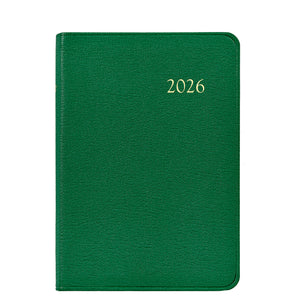 2026 Goatskin Leather Daily Journal