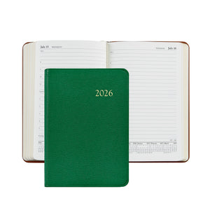 2026 Goatskin Leather Daily Journal
