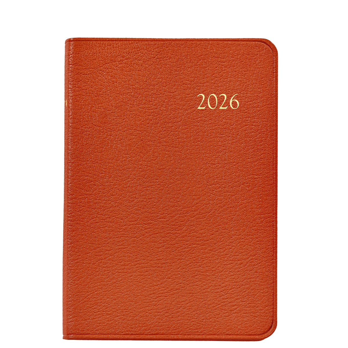 2026 Goatskin Leather Daily Journal