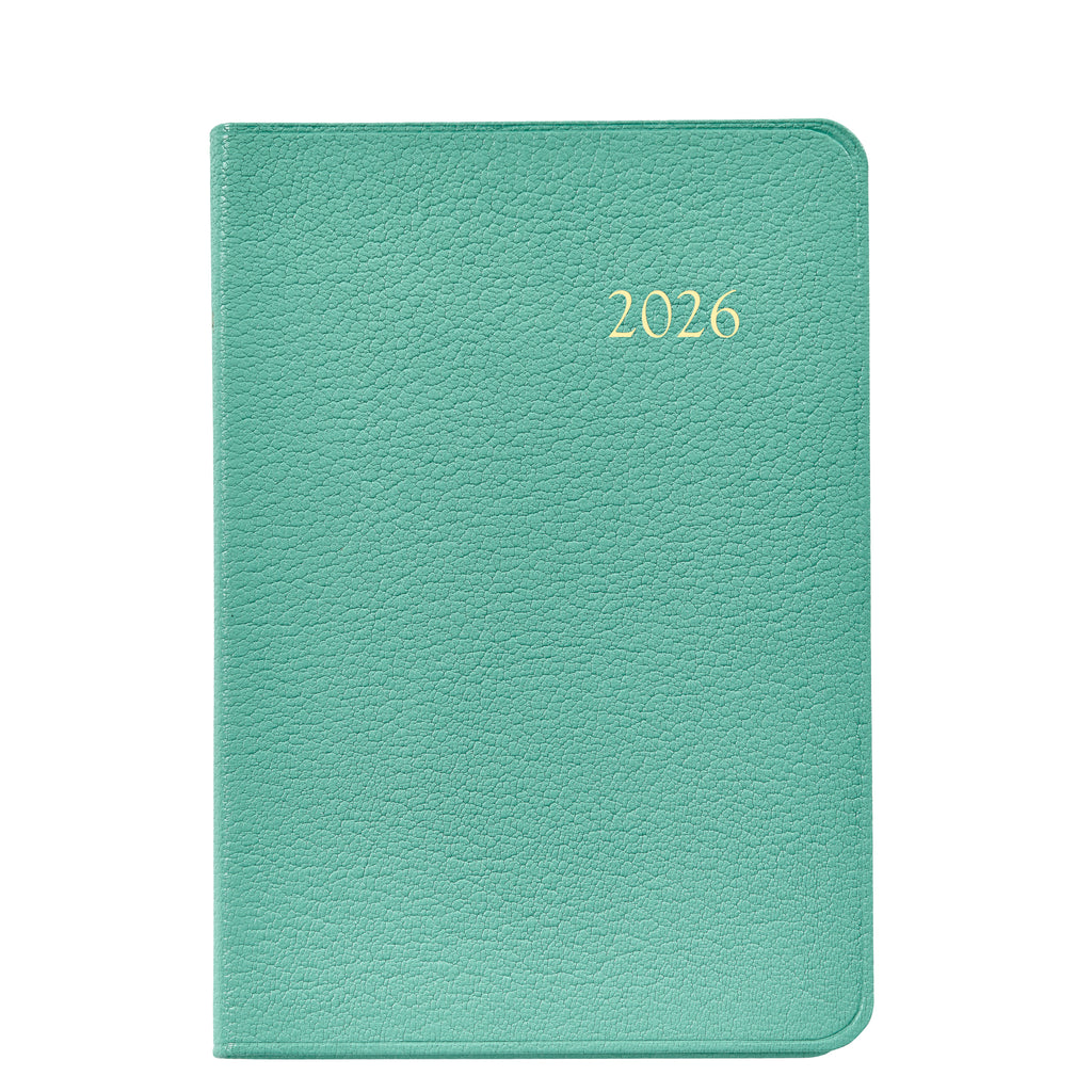 2026 Goatskin Leather Daily Journal