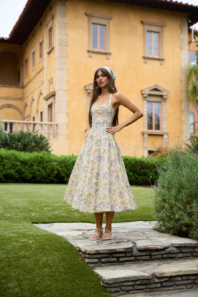 The Amora Dress in Cordoba Print