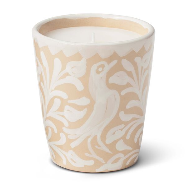 Andreia Candle in Sand & White