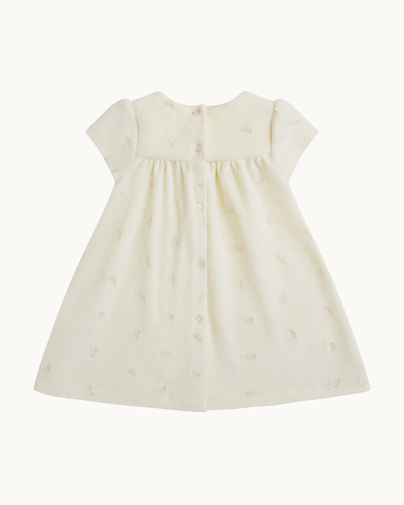 Angel Wing Velour Dress