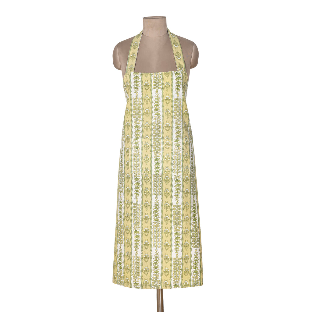 Provence Avignon Apron in Pistache