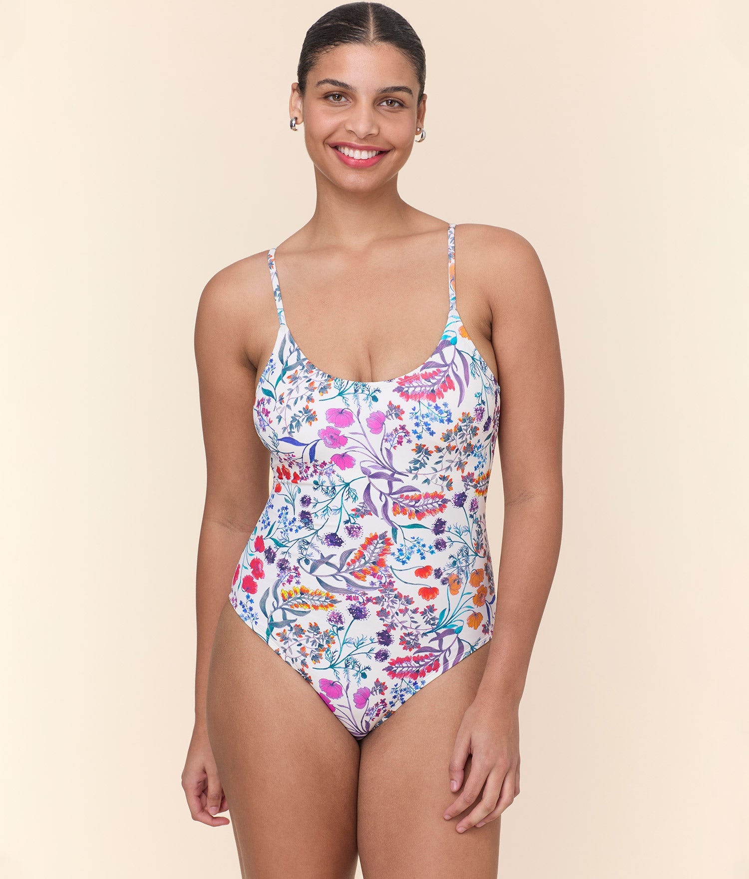 The Amalfi One Piece in Botanical Floral