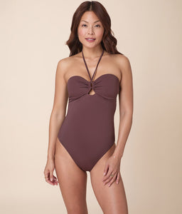 The Zoe One Piece in Mink