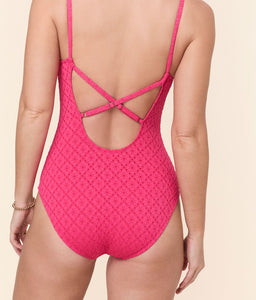 The Jetties One Piece in Begonia