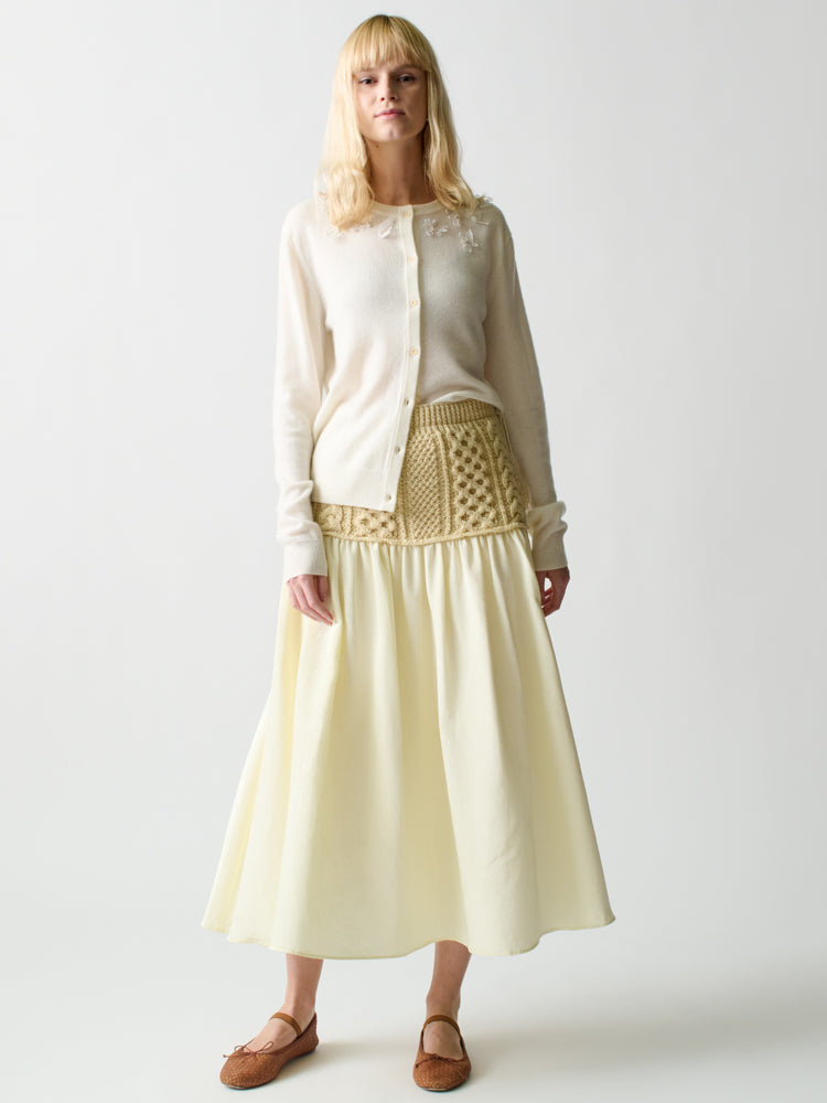 Wire Daisy Cardigan Cardigan Lingua Franca