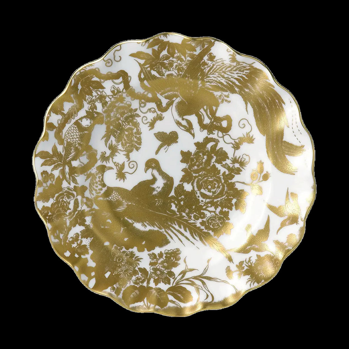 Aves Dinnerware in Gold